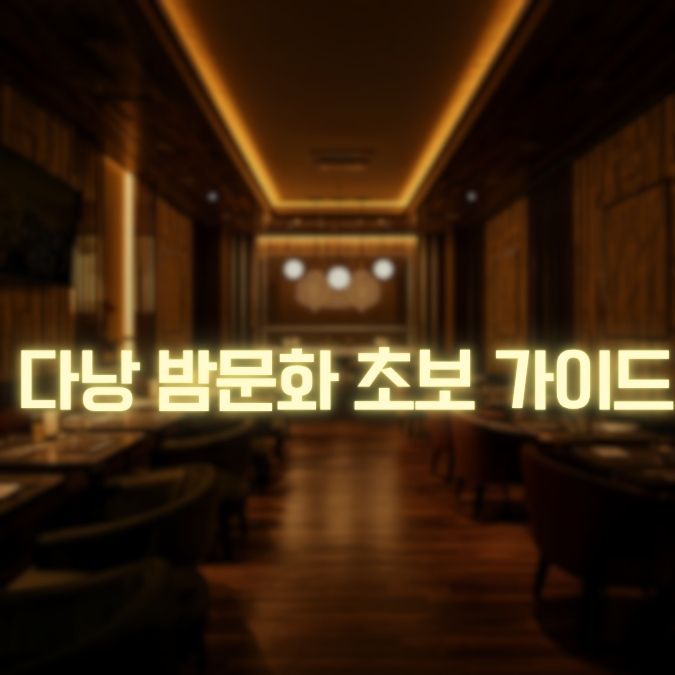다낭 밤문화 가이드 메인